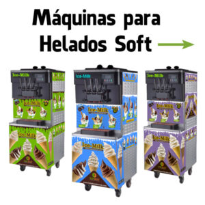 M{aquinas de helados soft