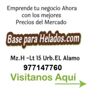 Base para Helados Gloria