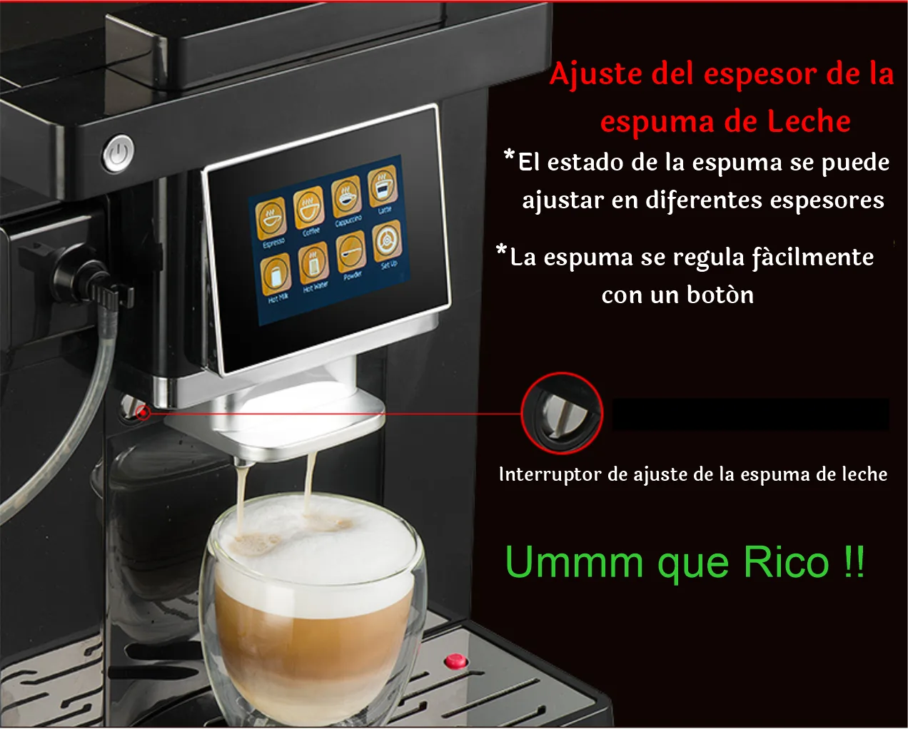 ajustar espuma Cafetera CLT- Q007